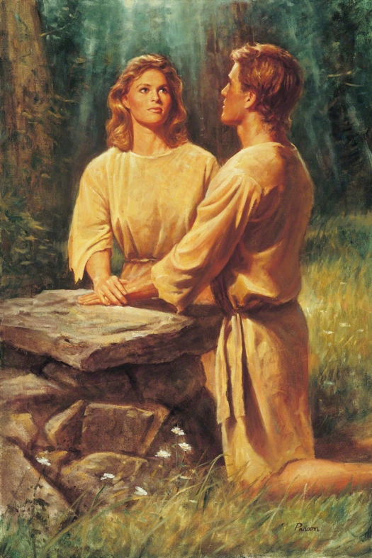 Del Parson - Adan y Eva en el altar